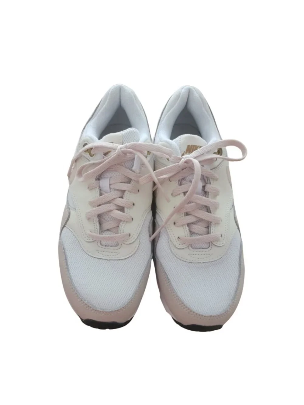 Nike Air Max 1 Colorway Sneakers Big Kids 2023 style DZ3307-103 Beige/White